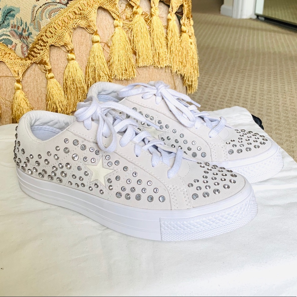 Opening ceremony Converse sneakers with Swarovski stones